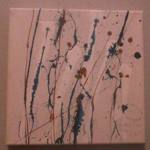 "St. Patrick's Day" 12x12 Canvas Panel Painting One of a Kind